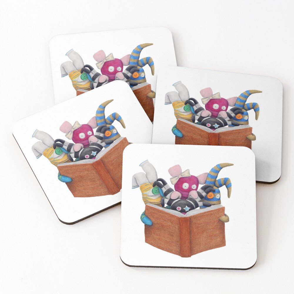 Item preview, Coasters (Set of 4) designed and sold by RoldanArt.