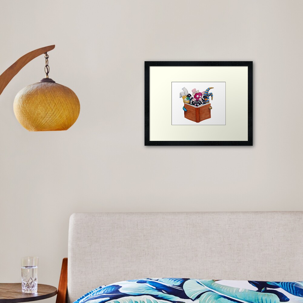 Item preview, Framed Art Print designed and sold by RoldanArt.