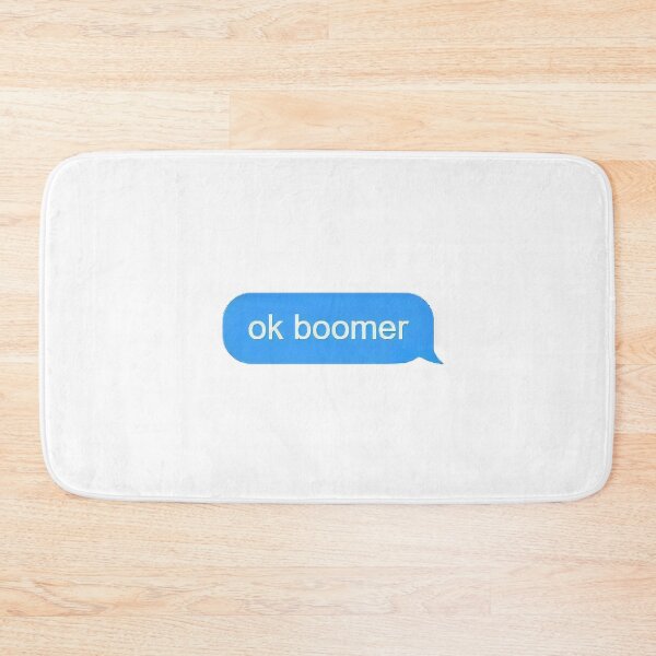 Item preview, Ok Boomer Chat Bubble Design designed and sold by AnnesLovelys.