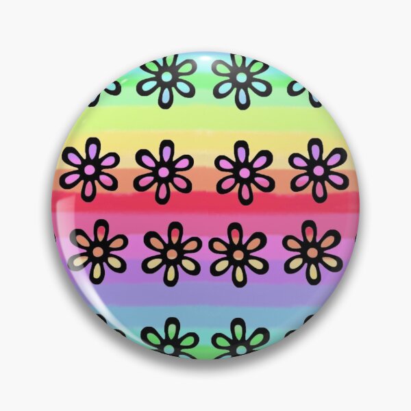 Item preview, Rainbow Flowers on Rainbow designed and sold by sillybanana.