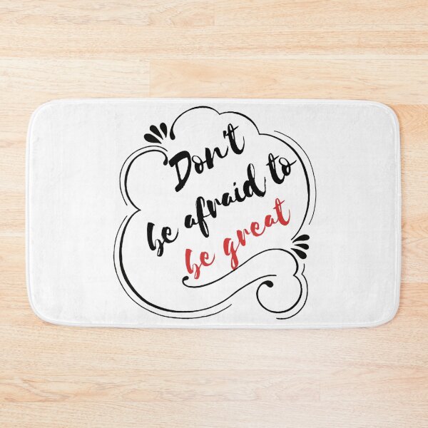 Item preview, Dont be afraid to be great, inspirational and motivational life saying designed and sold by zahra369der.