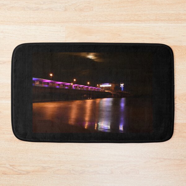 Item preview, Bournemouth Pier at night designed and sold by photosforall.