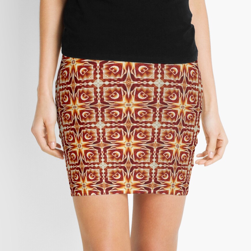 Saharan Squares Mini Skirt
