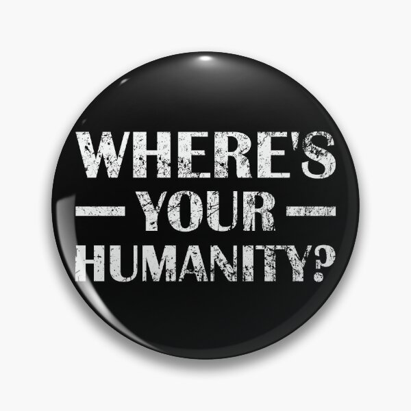 Item preview, where's your humanity - Black Lives Matter designed and sold by MadabinaDesign.