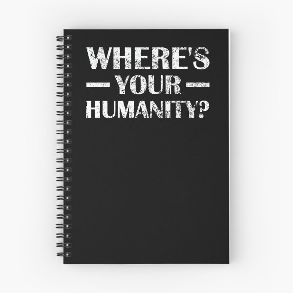 Item preview, where's your humanity - Black Lives Matter designed and sold by MadabinaDesign.