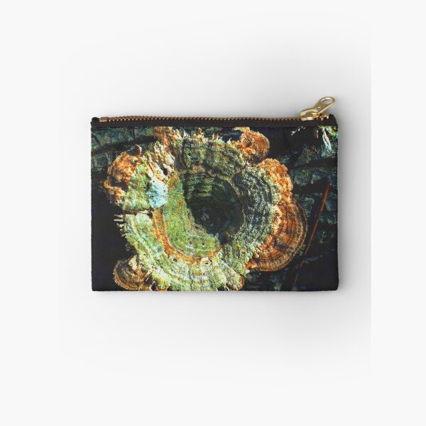 Item preview, Huge Orange & Green Turkeytails designed and sold by thedesignvine.