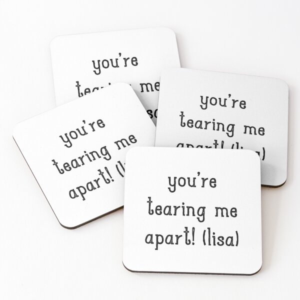 Item preview, You're Tearing Me Apart (Lisa) - The Room funny quote designed and sold by juniperkale.