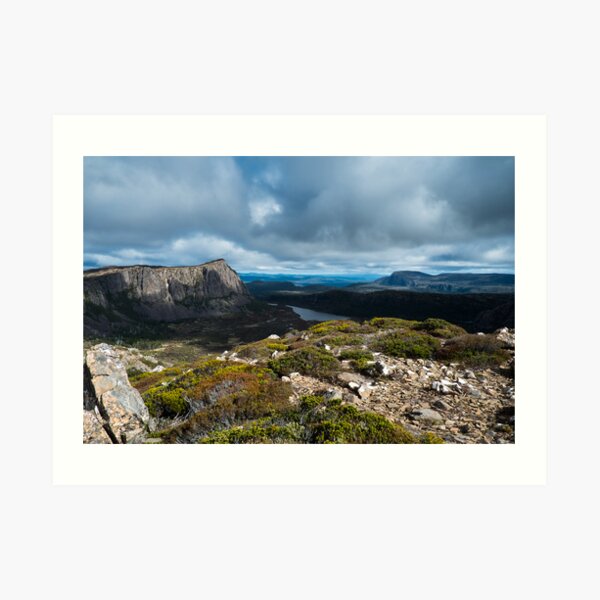 View from Mt Jerusalem, Tasmania Art Print