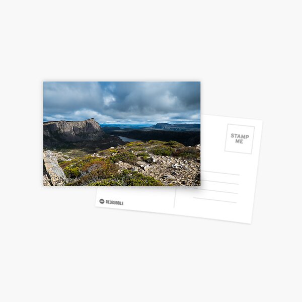 View from Mt Jerusalem, Tasmania Postcard