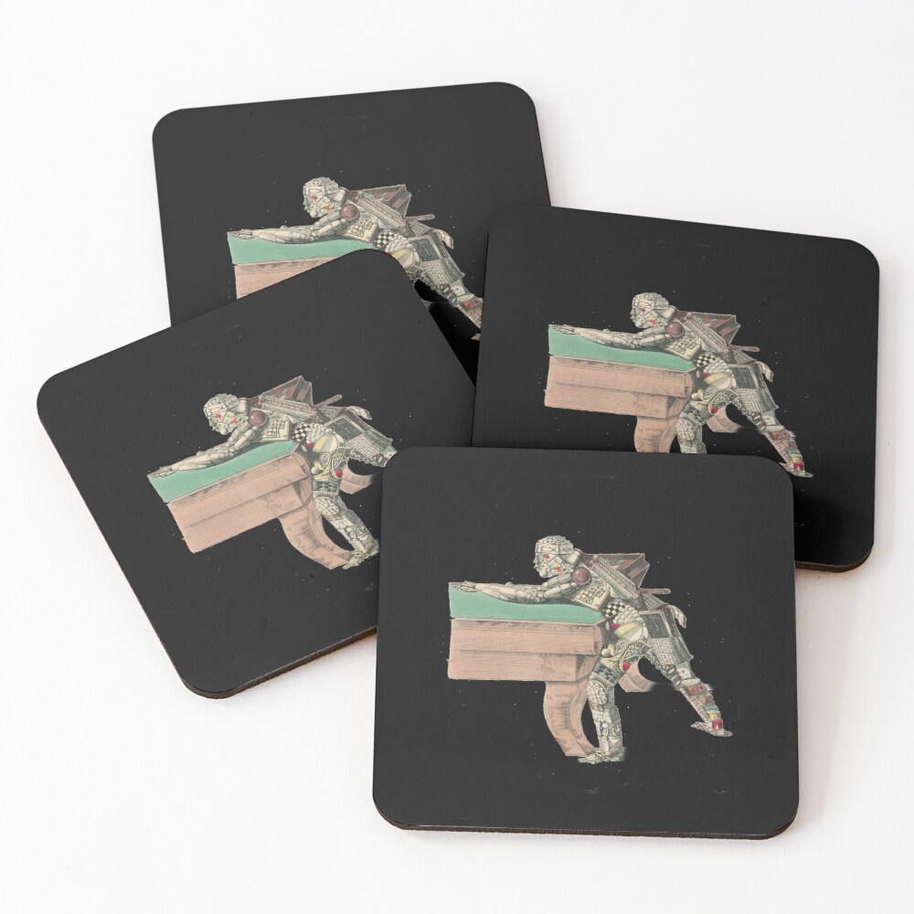 Item preview, Coasters (Set of 4) designed and sold by AbnormalDesign.