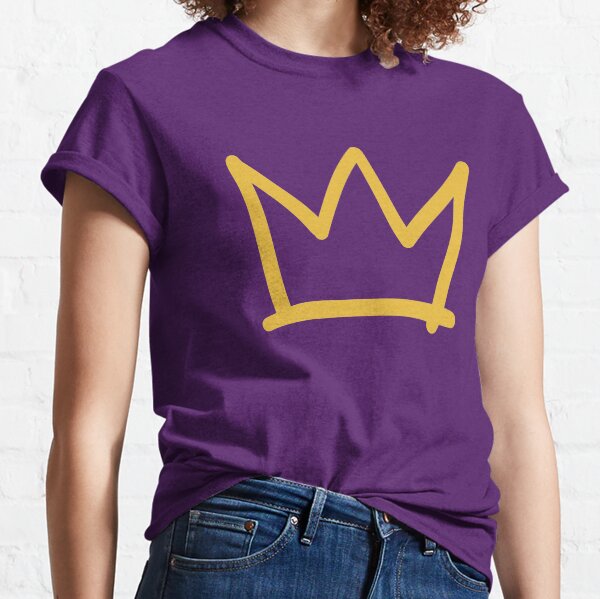 Couronne dorée T-shirt classique