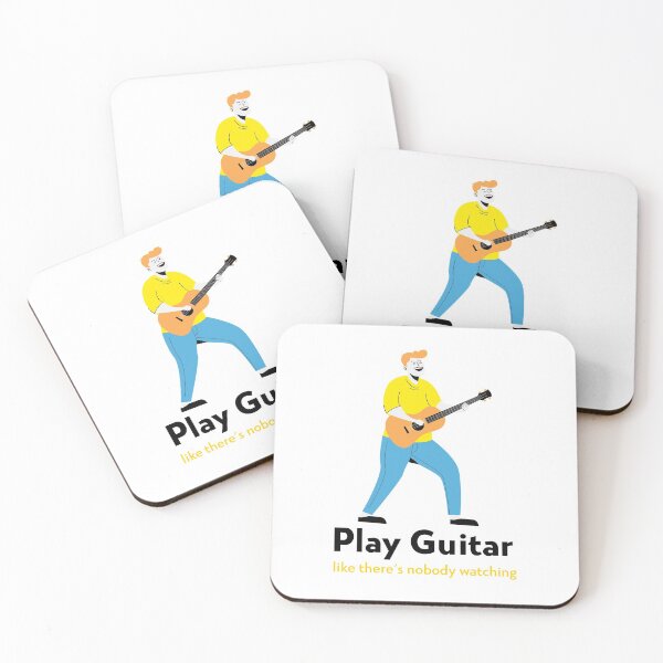 Item preview, Play Guitar Like There's Nobody Watching for the Guitarist designed and sold by friendlyspoon.
