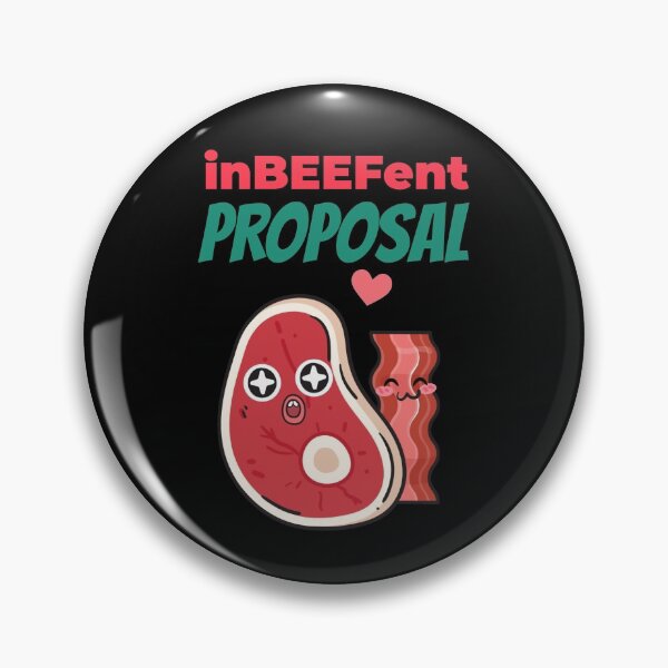 Item preview, inBEEFent Proposal BBQ designed and sold by AndApArt.