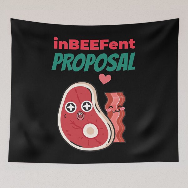 Item preview, inBEEFent Proposal BBQ designed and sold by AndApArt.