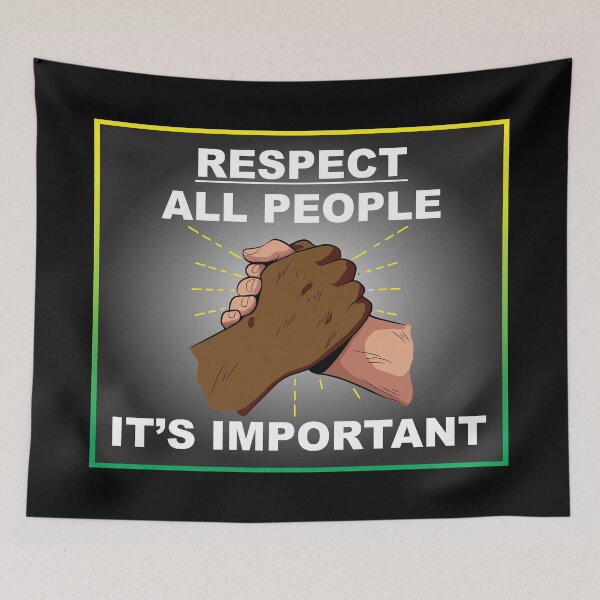 Item preview, Respect All People It's Important designed and sold by dhajr.