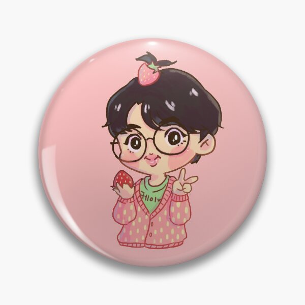 Item preview, strawberry captain jinnie pink designed and sold by kaydlsun.art.