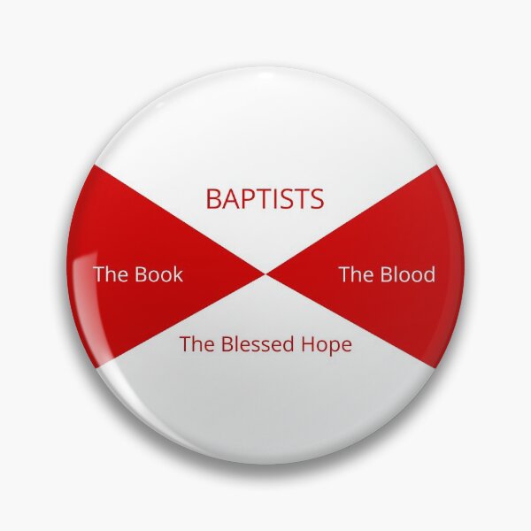 Item preview, Baptist Flag: The Book, The Blood, and The Blessed Hope designed and sold by greyspot.