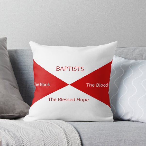 Item preview, Baptist Flag: The Book, The Blood, and The Blessed Hope designed and sold by greyspot.