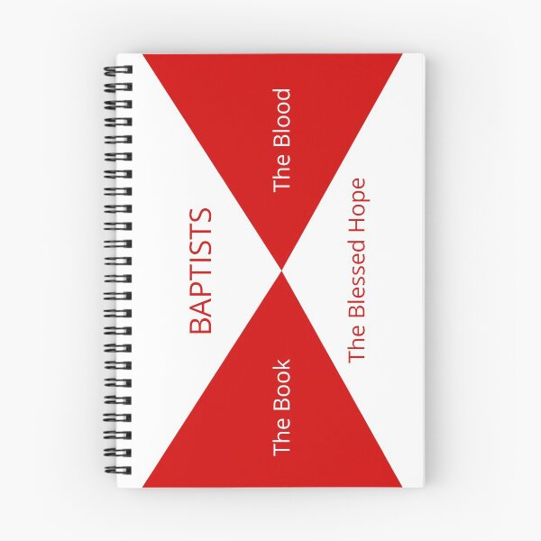 Item preview, Baptist Flag: The Book, The Blood, and The Blessed Hope designed and sold by greyspot.
