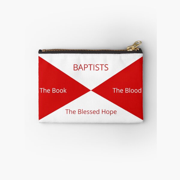 Item preview, Baptist Flag: The Book, The Blood, and The Blessed Hope designed and sold by greyspot.