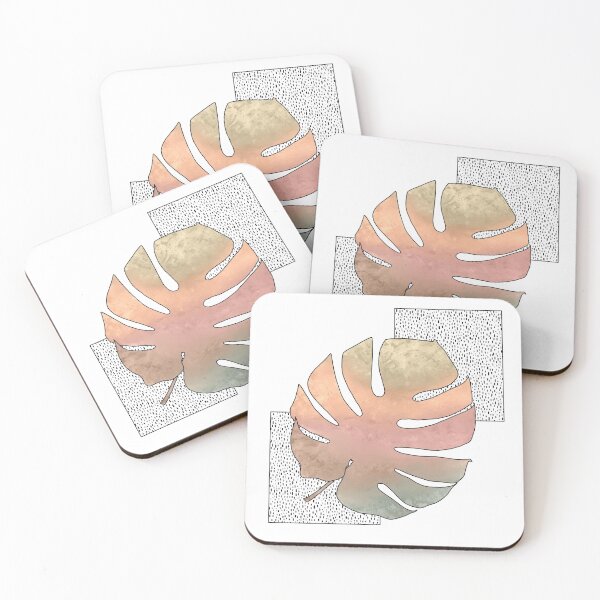 Item preview, Geometric Monstera Leaf designed and sold by agalgano.