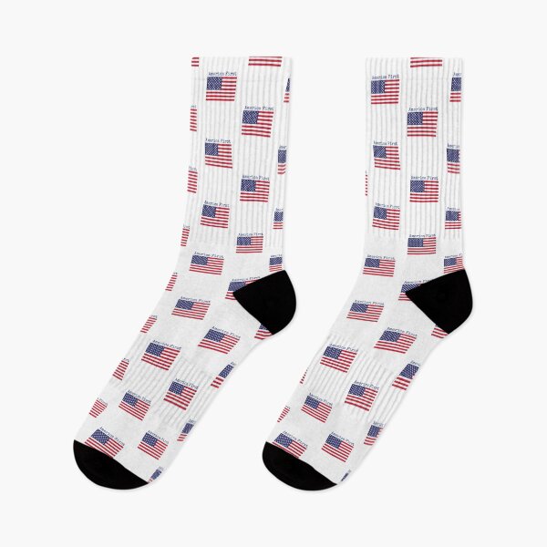 Item preview, America First with USA Flag designed and sold by KarolinaPaz.