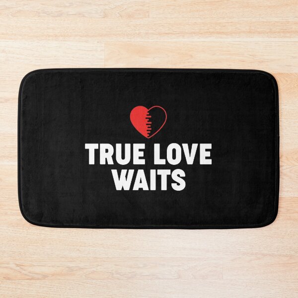 Item preview, True Love Waits Celibacy Purity print designed and sold by jakehughes2015.