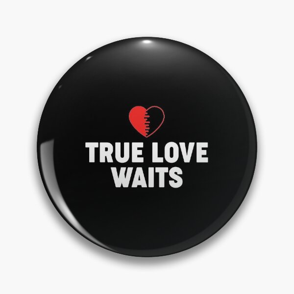 Item preview, True Love Waits Celibacy Purity print designed and sold by jakehughes2015.