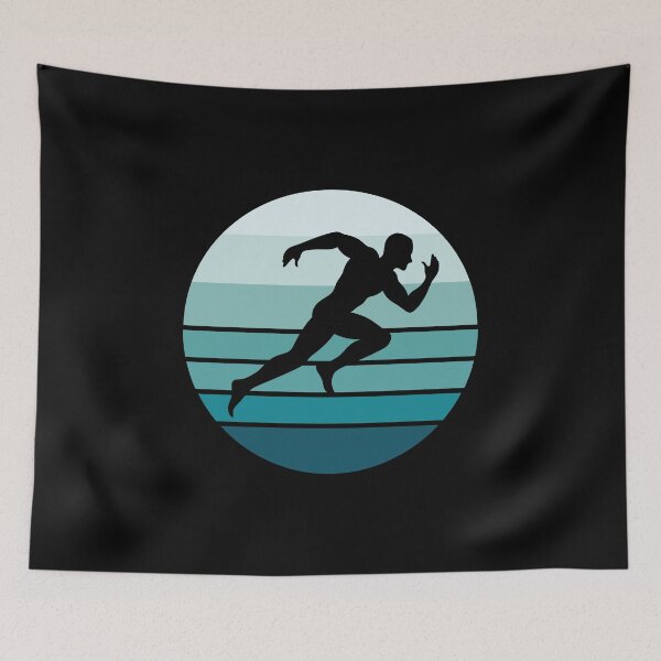 Item preview, Vintage Sprinting, Sprinter, Sunset designed and sold by EstelleStar.