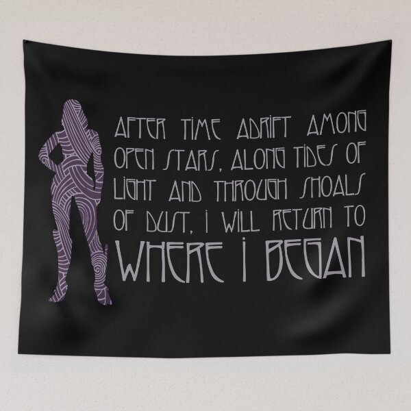 Item preview, I Will Return To Where I Began (Tali'Zorah) designed and sold by Tizzee.