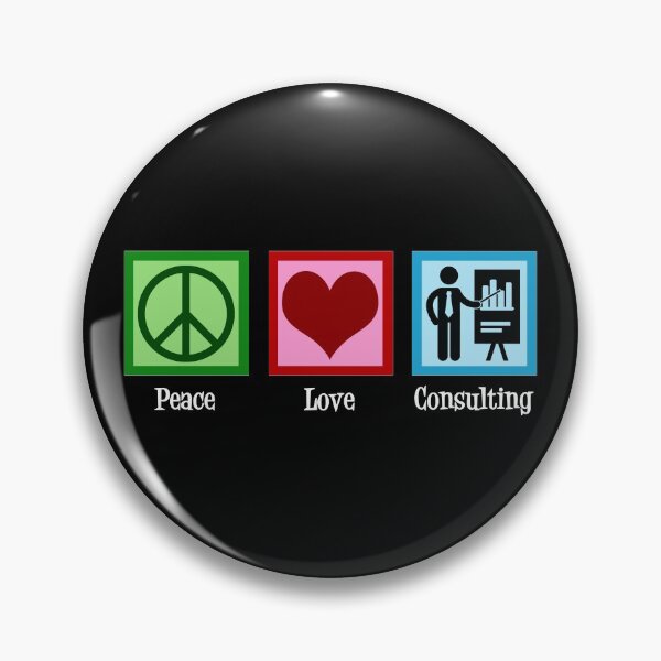 Item preview, Peace Love Consulting designed and sold by Epic Love Designs.