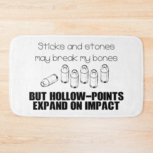 Item preview, Sticks, Stones and Hollow-Points designed and sold by greyspot.
