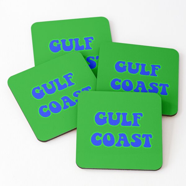 Item preview, blue gulf coast with green outline designed and sold by Lauren  paige.
