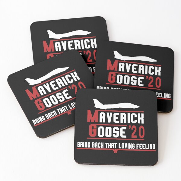 Maverick and Goose 2020 Bring Back That Loving Feeling Coasters (Set of 4)