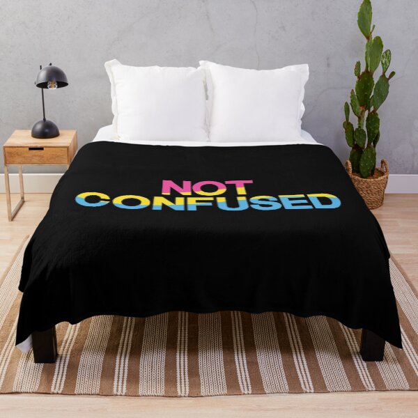 Item preview, Not Confused Pan Flag Pride Month Pansexual graphic designed and sold by jakehughes2015.