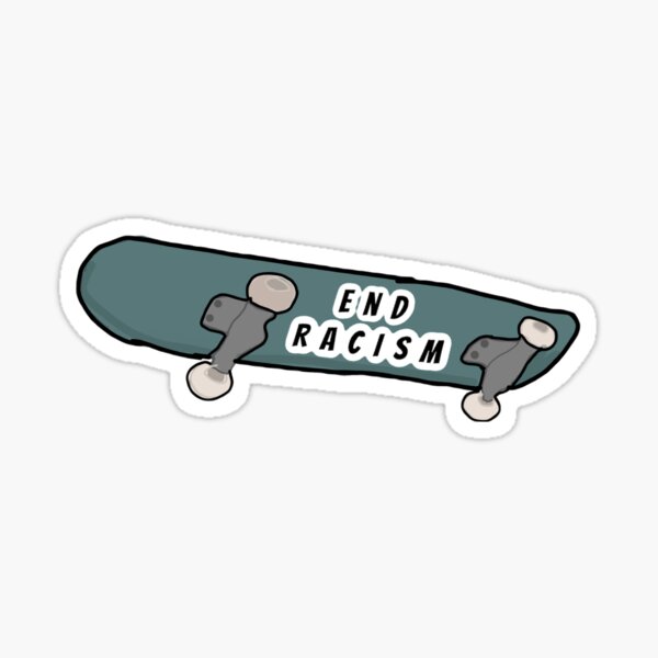 end racism Sticker