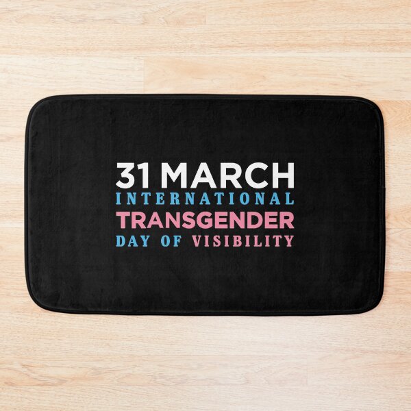 Item preview, 31st March International Transgender Day Of Visibility product designed and sold by jakehughes2015.