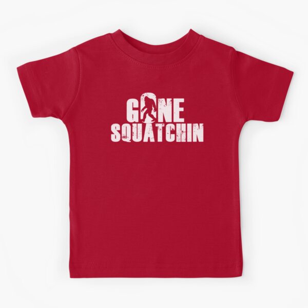 GONE SQUATCHIN' - Bigfoot Shirt Kids T-Shirt