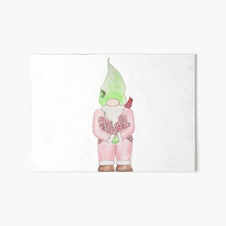 Gnome Christmas Decorations Art Board Print for Sale by Svetlana Pelin