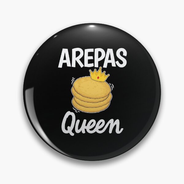 Item preview, Venezuelan Colombian Food Arepas Queen print designed and sold by jakehughes2015.