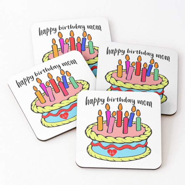 Aperçu de l'œuvre happy birthday mom créée et vendue par virilamissa.