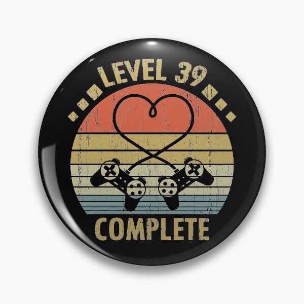 Item preview, Level 39 Complete - 39th Wedding Anniversary Gift Video Gamer designed and sold by nana1099.