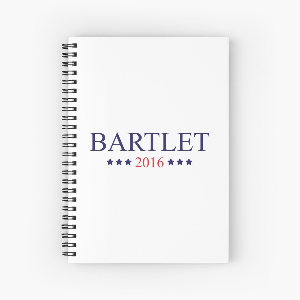 Bartlet 2016 Spiral Notebook