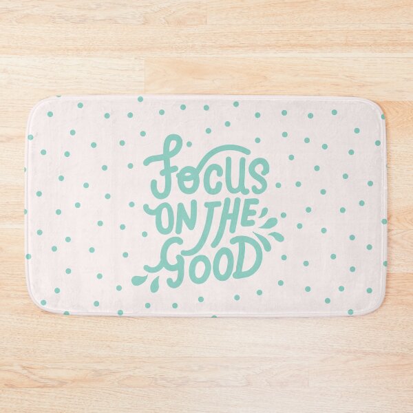 Item preview, Focus on the Good hand lettering quote designed and sold by theseakiwi.