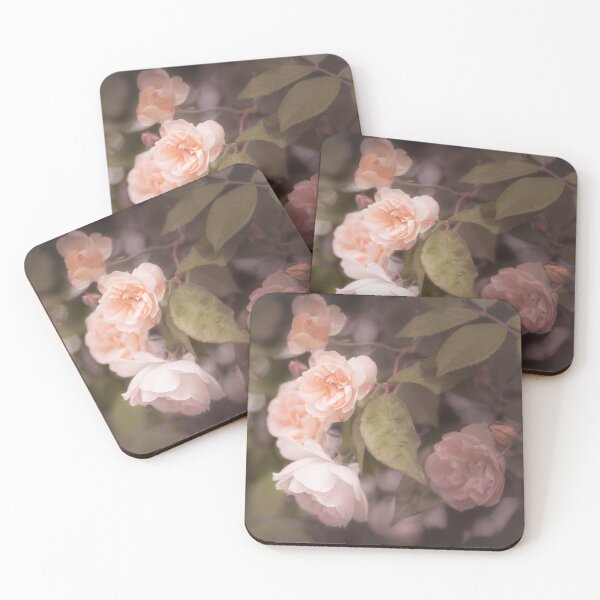 Item preview, Peachy Pink Vintage Roses designed and sold by Amy Mitchell.