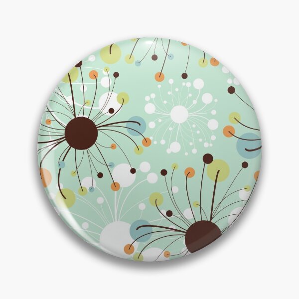 Item preview, Colorful Dandelions - Abstract Floral Pattern designed and sold by KarolinaPaz.