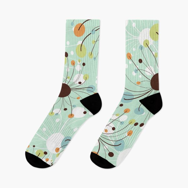 Item preview, Colorful Dandelions - Abstract Floral Pattern designed and sold by KarolinaPaz.