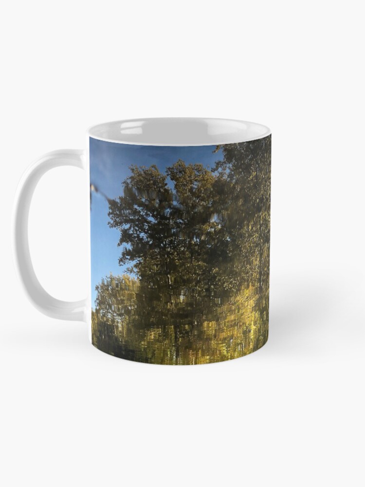 Thumbnail 5 of 6, Coffee Mug, Reflection Tree Pool designed and sold by JmanInABox.