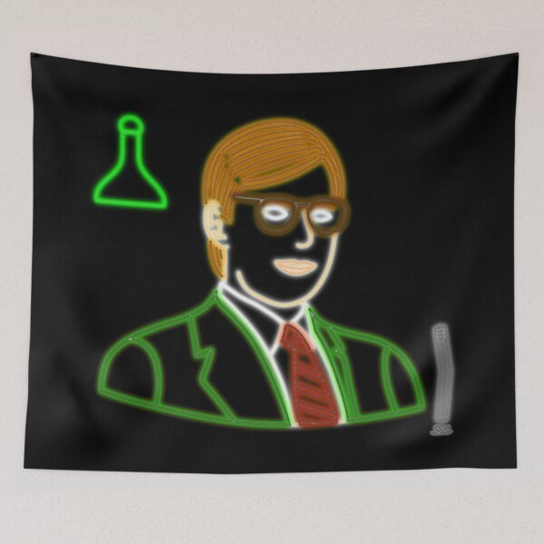 Item preview, Mr. Green - Neon Portrait designed and sold by SpectreSparkC.