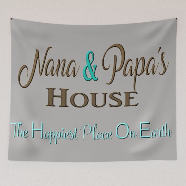 Item preview, Nana and Papa's House Happiest Place on Earth designed and sold by lorrinani.